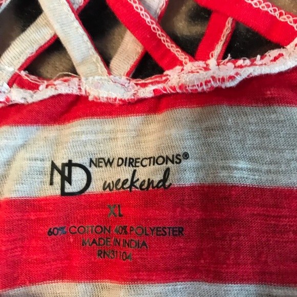 NWT - knit shirt by New Directions/weekend - Picture 5 of 5